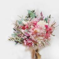 RAMOS DE NOVIA CON FLORES PRESERVADAS